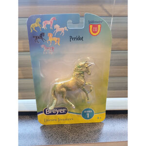 Breyer Stablemates Unicorn Treasures Peridot Series 1 NIP 1:32NEW NOC
